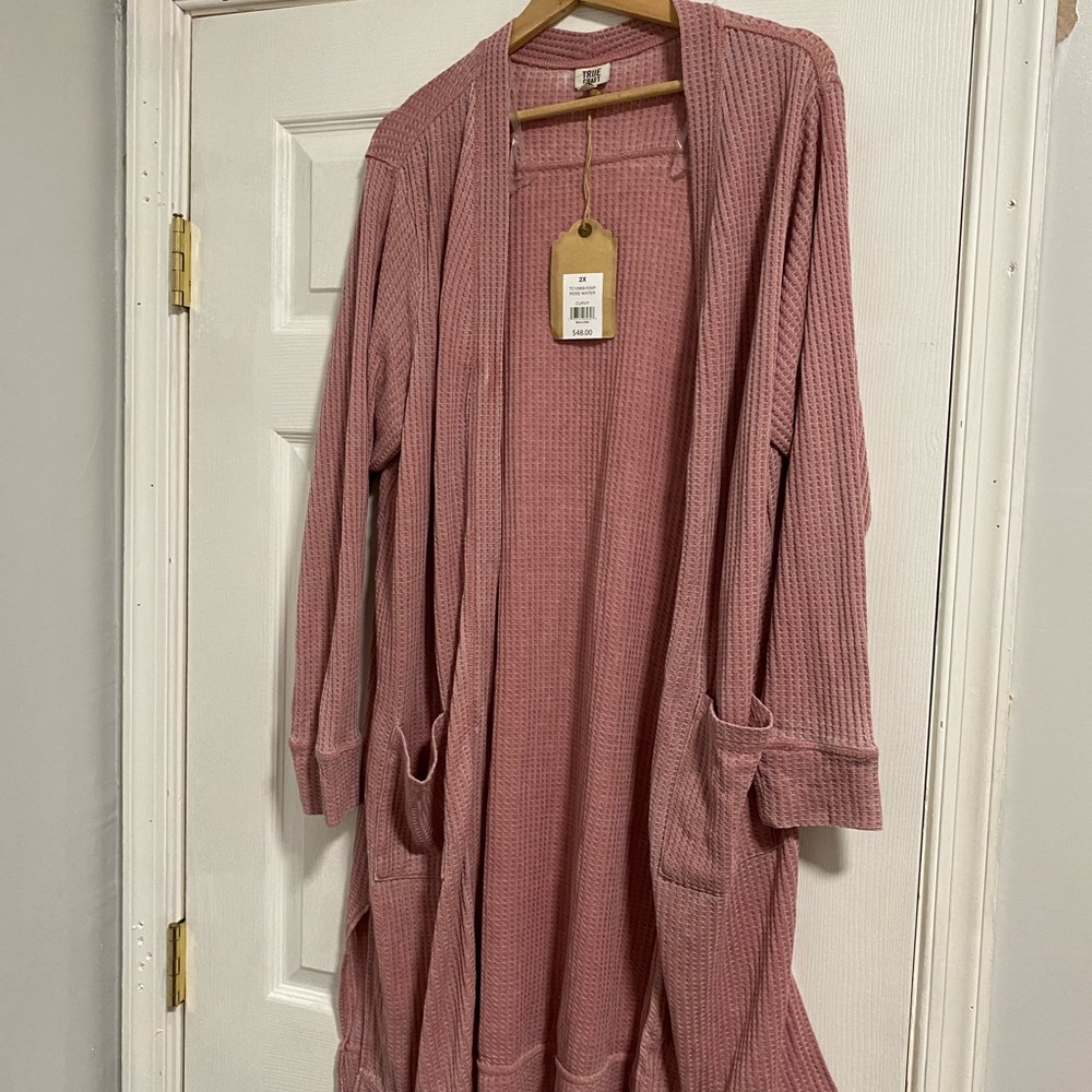 NWT True Craft Lounge Rob Rose Water Curvy size 2X
